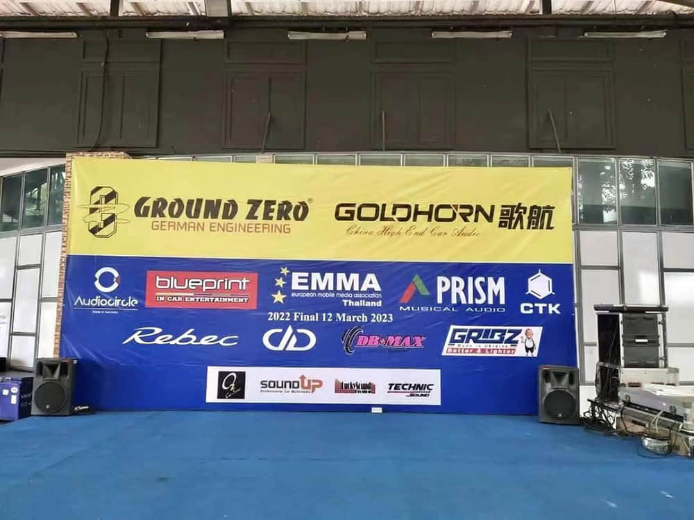 Goldhorn pushes into car audio market in South East Asia, sponsoring EMMA Thailand Final